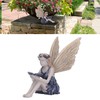 Garden Sunflower Fairy Statue Mythical Fairy Statue Beautiful Angel Sculpture