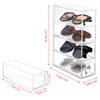 TOLIDA Clear Acrylic Sunglasses Organizer - 4 Slots Acrylic Display