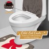 Christmas Toilet Seat Covers for Lid Pads Funny Christmas Decorations