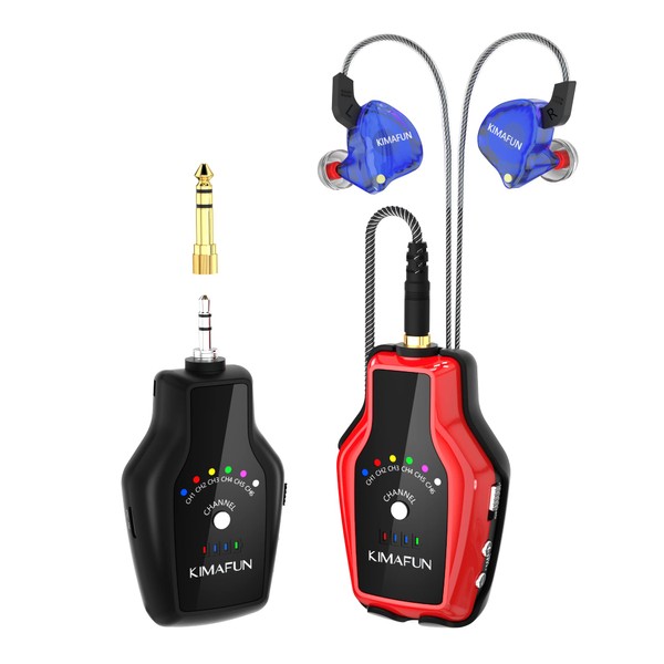 KIMAFUN Wireless in Ear Monitor System, Personal Wireless IEM System