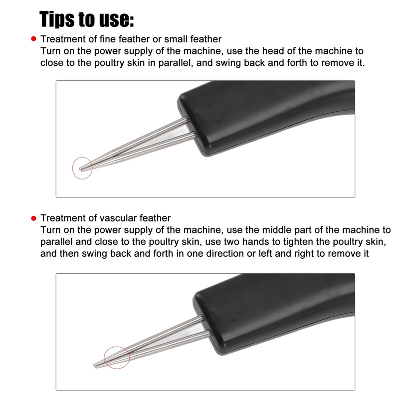 Rechargeable Electric Poultry Feather Plucker Handheld Chicken Plucker Full Automatic