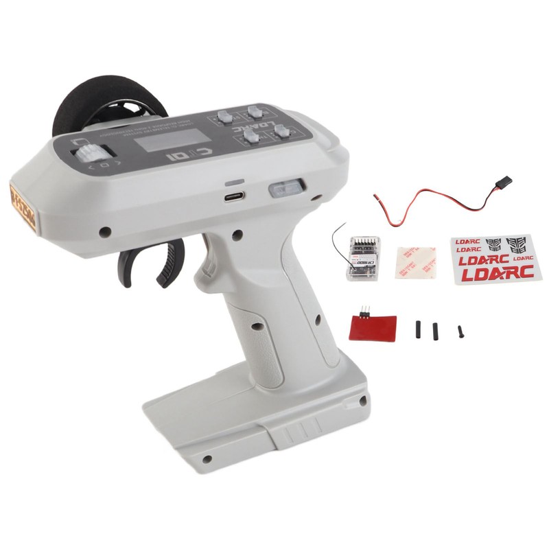 2.4GHz Remote Controller Transmitter with 8CH Receiver for Dual Track
