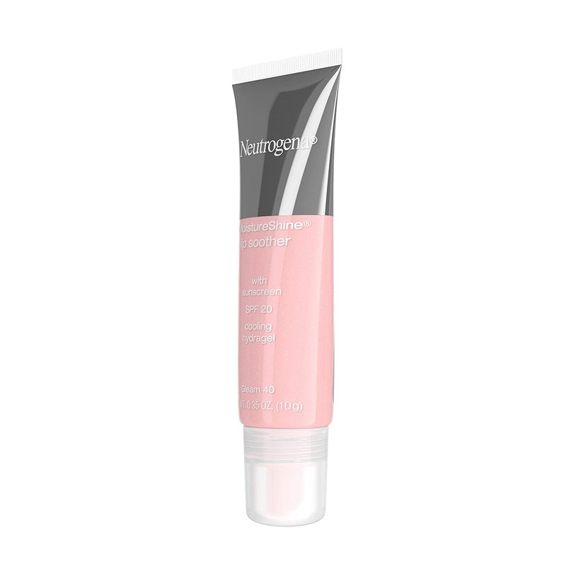 Neutrogena MoistureShine Lip Soother Gloss with SPF 20 Sun Protection,