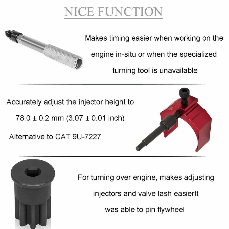 MX MING XING J-42083 Automatic Timing Pin+9U-7227 Injector Height Adjustment