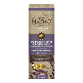Tio Nacho Shampoo Con Keratina Natural Y Jalea Real. 415ml