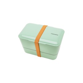 Expanded Double Bento Box by Takenaka (Green Peppermint)