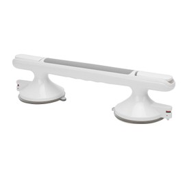 Bathroom Grab Bar, Heavy Duty Shower Handle Shower Grab Bar Removable Shower Handrail Toilet Wall Grab Bathroom Safety Grip with Dual Suction Cups for Seniors Elderly