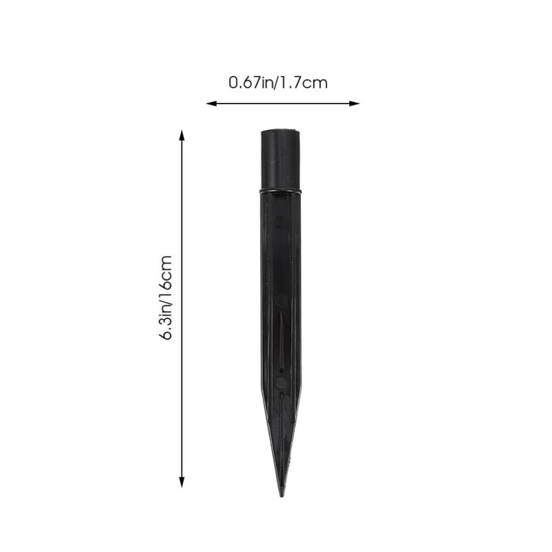 SUPVOX Solar Light Stakes, Stake Solar Lights Replacement Spike,6.29 *