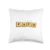 FAFO Funny Acronym meaning Throw Pillow