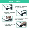 32 Pcs WB2K101 WB02T10461 Stove Grate Rubber Feet Replacement, Compatible