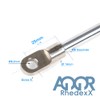 RhedexX® Gas Spring Gas Spring with M8 Thread Eye Mount