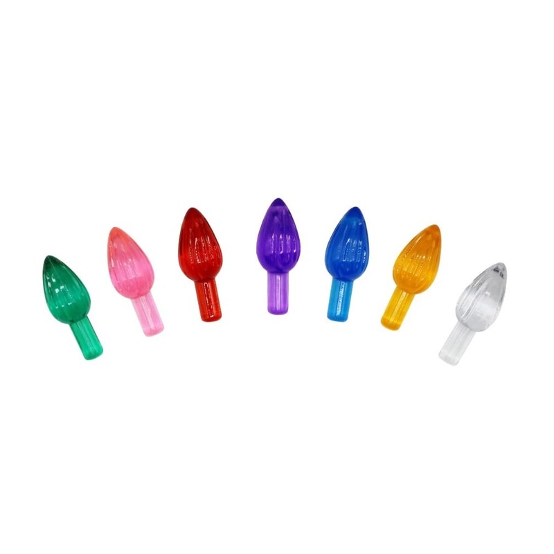 Creative Hobbies Ceramic Christmas Tree Replacement Lights, Medium Twist Light