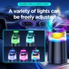 Smart Car Air Freshener with RGB Ambient Light, Car Aroma