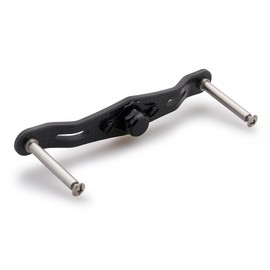 HEIGHTEN V2.0 85/95 mm Reel Handle (No Knobs) 1.5K Carbon Fabric, Carbon Fabric, For Shimano Daiwa Abukarucia General Use Bait Reel (3.3 inches (85 mm) (64)