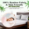 Bamboo Viscose Fitted Sheet 1 Pack Twin Size Only,400 Thread
