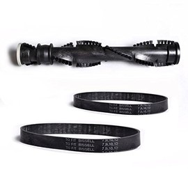Replacement Part for Bissell 1739, 1739R, 2191, 12B1D Vacuum Cleaner Roller Brush with 2 Belts