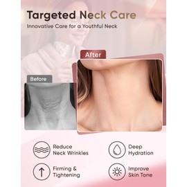 Mascarilla De Colágeno Para El Cuello Con Astaxantina 2 En 1: Antiarrugas Reafirmante Hidratante Reafirmante O Reparadora Crema Para El Cuello Ideal Para Viajes Y Uso Diario