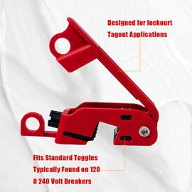 GOLICC Circuit Breaker Lockout Device for Standard Single Double Toggles
