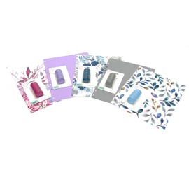 Talia Discbound Notebook - Cover and Disc Set (Set 13 (5pk Floral Set), Midsize Set)