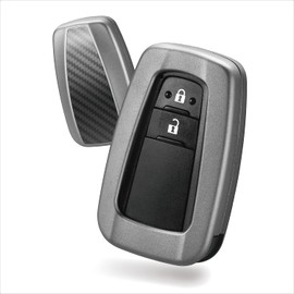 Carmate DZ570 Car Key Cover, Carbon-tone & Gun Metal