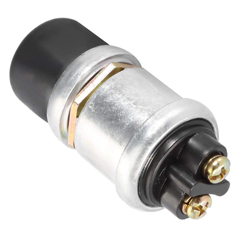 Horn Button Push Switch, 2Pin 12V 20A Waterproof Switch Push