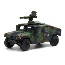 M1046 Tow Missile Carrier Green Camouflage 3rd Battalion, 8th Marine Regiment, Kosovo Force (KFOR) (1999) "Military Miniature Series 1/64 Diecast Model by Panzerkampf 12501AB