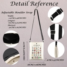 Friend Merchandise Friend Tv Show Inspired Gift Friend Canvas Tote Bag Friend Fans Gift (FriendCrossbody)