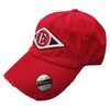 Escogido Hat Baseball Softball Sun Cap (Vintage Red)