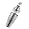 LUCKYGOOBO Cocktail Shaker with Double Measuring Jigger,18/8 Stainless Steel 25