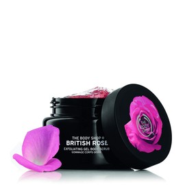 The Body Shop British Rose Body Scrub Exfoliator - 250ml