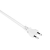 REV Ritter 00128016 Euro H03VVH2-F Extension Lead, White