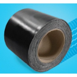 6" x 50' Black 35 Mil P&S Roof or Other Surfaces Flashing, Cover and Repair Tape