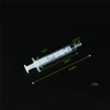 10PCS 2.5ML Reusable Plastic Syringe with Measurement Hydroponics Plastic Nutrient