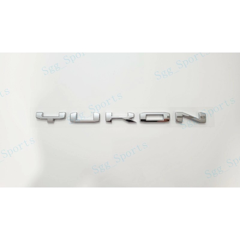 GMC 1PC GMC 2021-2023 Yukon Yukon XL Rear Tailgate Chrome