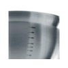 Brabantia 363863 Rührschüssel, Edelstahl mit hitzebeständigem Silikonboden 3.0 Liter