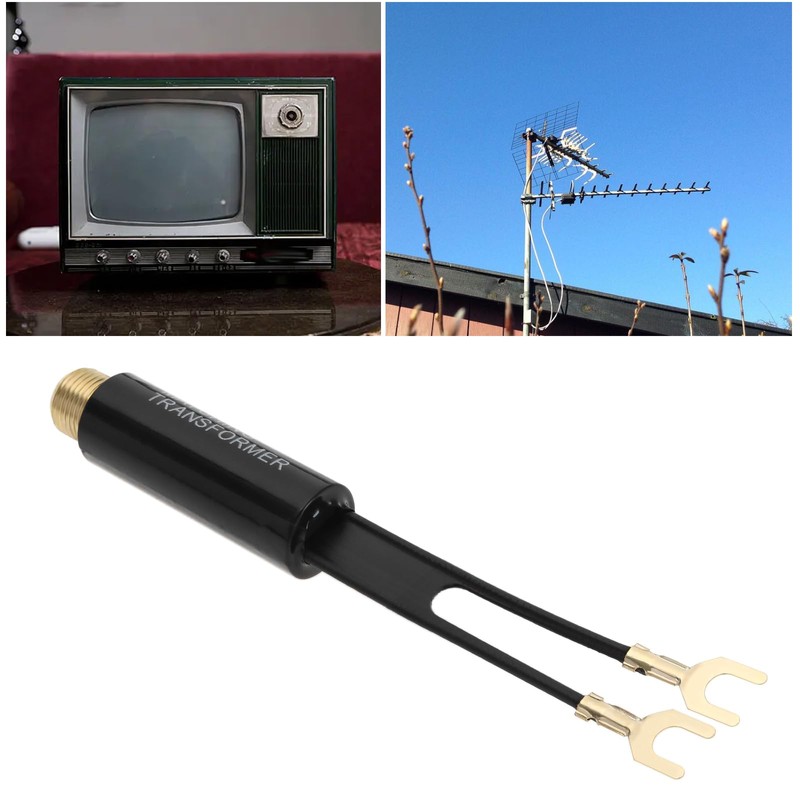 ECSiNG 5pcs Matching Transformer UHF VHF FM Matching Transformer Male