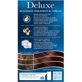 Wella Deluxe Tinte Permanente 5.5 Castaño Claro, 207 g