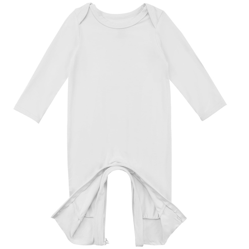Exemaba Baby & Toddler Zip Sleepsuits Rayon of Bamboo Newborn