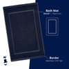 Lincoln & Palm 1-Piece Turkish Cotton Bath Mat - Soft,