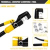 10 Ton Hydraulic Hand Crimper Tool Set for Stainless Steel