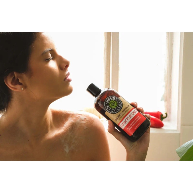 Shampoo Anticaida Refuerza El Cabello Frgil Dr. Akermans