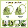 4 in 1 Hamster Exercise Wheel, Hamster House with Running