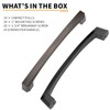 AOOTOCH 10 Pack Oil-Rubbed Bronze Cabinet Handles - 5 Inch