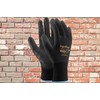 Ogrifox AJS LTD® 24 Pairs Black PU Coated Nylon Work