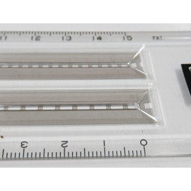 ウチダ 点線スケール 15cm×3mm 1-807-0145
