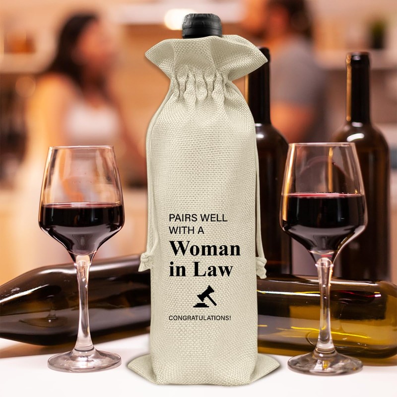 Lawyer Wine Bag Lawyer Graduation Wine Gift Bag Law School