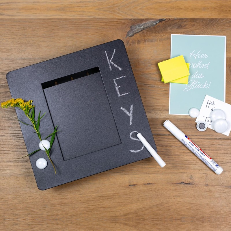 HMF 105002 Key Box with Photo Frame for 5 Hooks