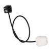 Saxophone Neck Cleaning Brush 50cm Bendable Metal Cotton Thread and