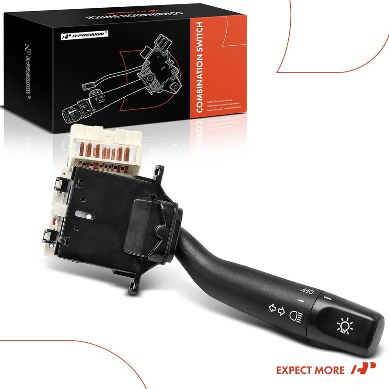 A-Premium Turn Signal Switch, Headlight Dimmer Multifunction Switch Compatible with