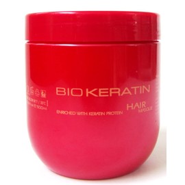Bio Keratin Luxury Collection Anti-Frizz Smoothing Hair Masque 16.9 fl.oz (500ml)